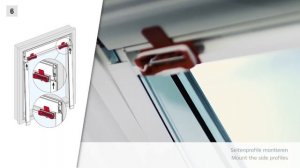 Правило установки - Мансардная рулонная штора Benthin (Roof System).mp4