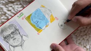 как украсить скетчбук ? обзор скетчбука ? скетчбук // как рисовать