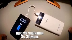 Тест Power Bank Pisen  20000. Внешний аккумулятор Pisen.