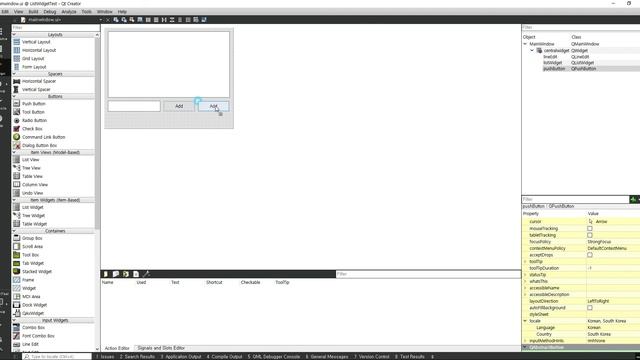 QT : How to add items and delete selected items with QListWidget смотреть онлайн