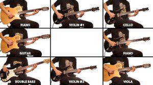 Canon & Gigue in D Major - Guitar Orchestra (Pachelbel) HD