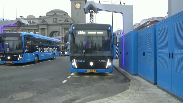 Электробусы Москвы.