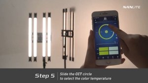 NANLITE Remote Control Setup - CN W2