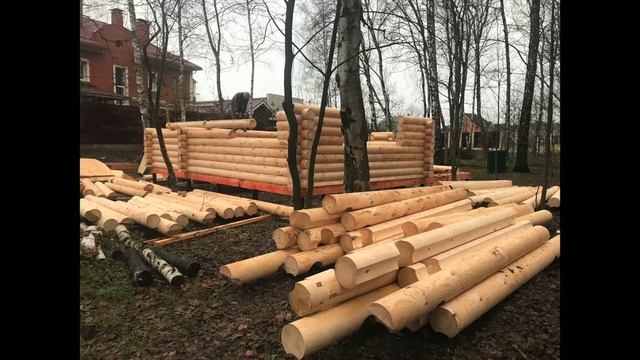 Баня из бревна | Строительство бани | Настоящая баня