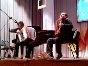 Александр и Вера Струковы. В. Поползин "Московские окна"