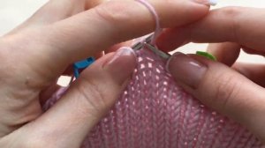 Шапка "Лопата" спицами. Подробный мастер-класс.