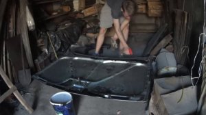 ПОКРАСКА КАПОТА НА ВАЗ 2108, ВАЗ 2109, ВАЗ 21099 | КАК САМОМУ БЫСТРО ПОКРАСИТЬ КАПОТ В ГАРАЖЕ