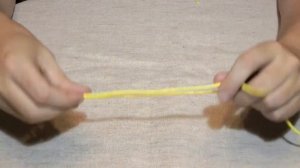 Как вязать ткацкий узел.