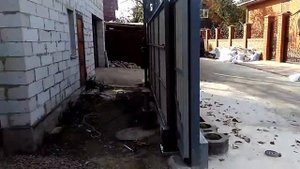 Откатные ворота. (Консольные и подвесные) Накат друг на друга.