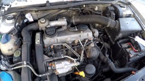 Audi A3 1.9 TDI  81kW 110 HP very Cold Start -16°C