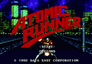 Atomic Runner | intro sega mega drive (genesis).