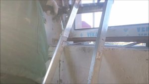 СТРОИМ ДОМ ИЗ ГАЗОБЕТОНА.Окна с четвертями и креплением  на пластины
