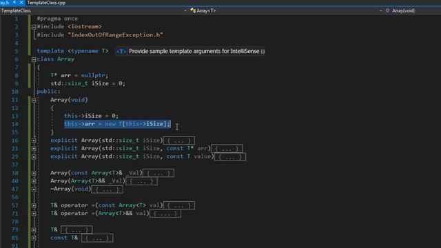 Программирование на языке С++. Урок 9. Собственные исключения, шаблонные классы смотреть онлайн