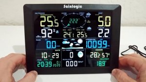 Sainlogic WS-0310 WiFi Weather Station Rain Wind Solar UV Pressure Humidity Sensors FULL REVIEW