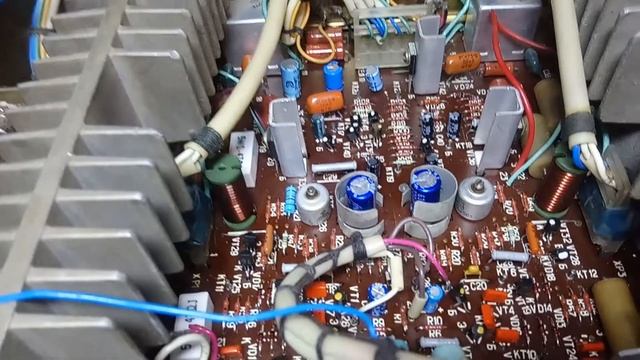 Одиссей У-010-стерео, ремонт "Уделанного" усилителя смотреть онлайн