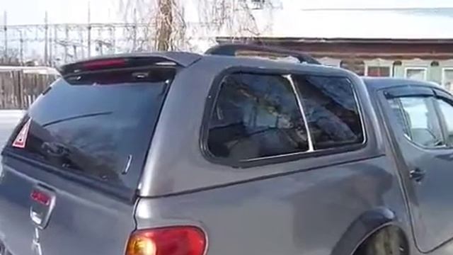 Видео отзыв кунга для Mitsubishi L200 long 2014 год смотреть онлайн