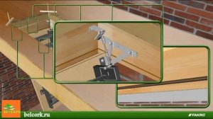 Установка чердачной лестницы LMS Fakro