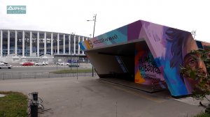 В Нижнем Новгороде появилось граффити, созданное нейросетью