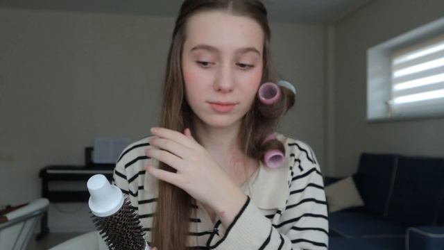 УКЛАДКА КАК НА ДАЙСОН ЗА 10 МИНУТ/туториал на мою любимую укладку с помощью сстайлера и бигуди смотреть онлайн