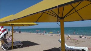 Керчь, горпляж 08.06.24 жара, чистое теплое море.