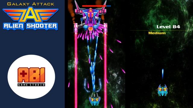 Level 84 Boss 21 ALIEN SHOOTER quick tips  Version update 2020  GALAXY ATTACK  Space Game Mobile