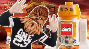 Папа Роб: сборка конструктора #LEGO STAR WARS Песчаный Краулер! Часть 2.