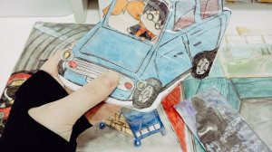 Домик Гарри Поттер своими руками!!! Paper game book Garri Potter