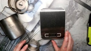 Титановые кружка 350 мл и ложка LIXADA