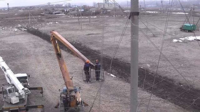 Монтаж ВЛ-35 смотреть онлайн