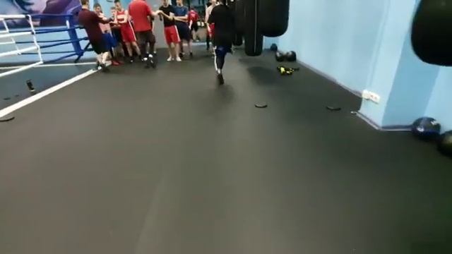 Тренировка с боксерами Клуба им.Агеева в Балашихе! смотреть онлайн