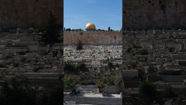 Epic flight to the Dome of the Rock JERUSALEM