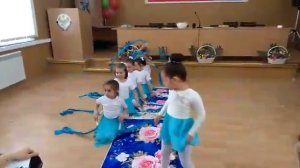МКДОУ Детский сад с Мюрего Эстетическая гимнастика Танец с лентами