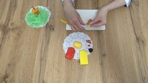 Лепка младшая группа "Цыплёнок"