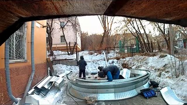 Бескаркасный арочный ангар Бескаркасные ангары. Самостоятельная сборка сборно-разборного ангара смотреть онлайн