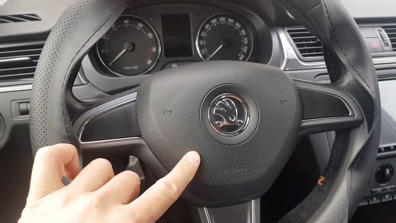 Перетяжка руля своими руками