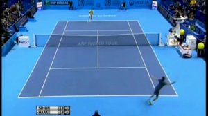 Giles simon vs Robin Hasse match du tournoi met en évidence ATP Marseille Italy 2013