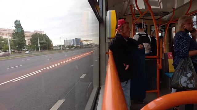 Троллейбус Минска БКМ 321 бортовой номер 4654 маршрут 55 в депо смотреть онлайн