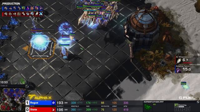 StarCraft 2 - STATS vs ROGUE - OlimoLeague Week #211 | Ro4 смотреть онлайн