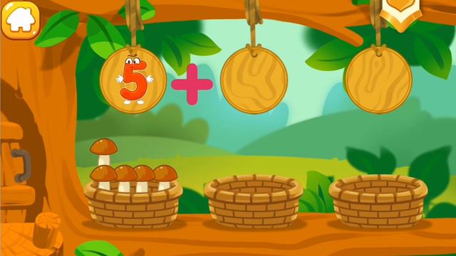 Учимся считать в игровой форме! #игры#считаем#длядетей#цифры#развивающиепримеры