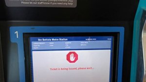 Покупка билета в метро г. Дубай (ОАЭ)