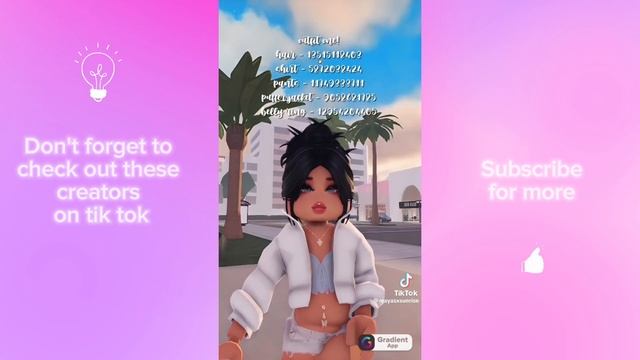 Berry avenue outfit codes | works for other roblox games as well ! | @milked_ смотреть онлайн