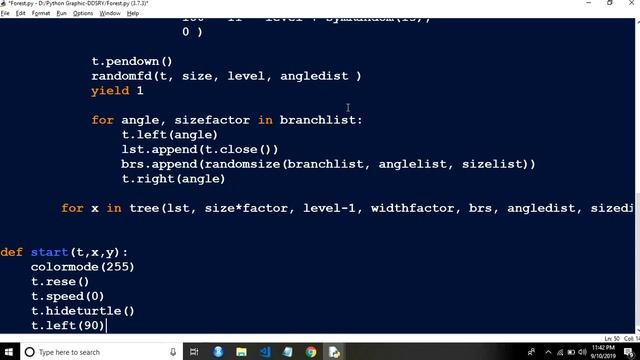 DDSRY- | Animated Tree Using Python | Graphic By DDSRY | Python Graphic Project Tutorial by DDSRY.p смотреть онлайн