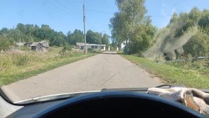 Дорога в санаторий Углич