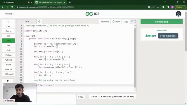 Java Tutorials for Beginners: Arrays and Problems on Arrays | GeeksforGeeks Programming