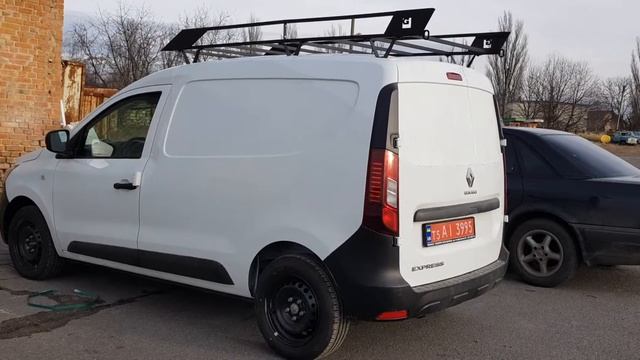 Грузовая багажная корзина на крышу для Rensult Docker смотреть онлайн