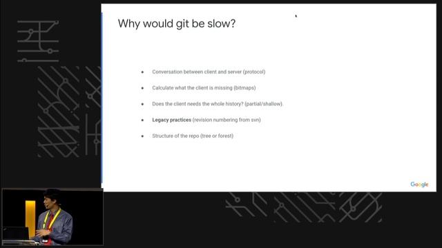 Tales in scalability: how Google has seen users break Git - Git Merge 2019 смотреть онлайн