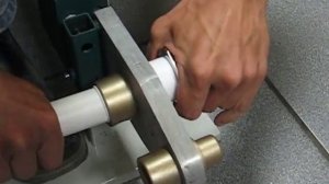 Не правильная сварка полипропиленовой трубы с внутренним армированием алюминиевой фольгой.