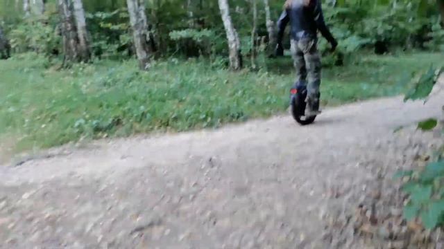 Поездка по лесу на Gotway MSuperX и Ninebot ONE S2 смотреть онлайн