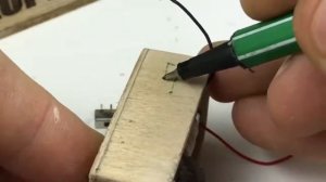 How to make Micro Table Saw Machine Worlds Smallest DIY.Как сделать мини-настольную пилу .