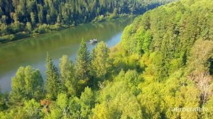 Аэросъемка Мана сверху сплав 2015